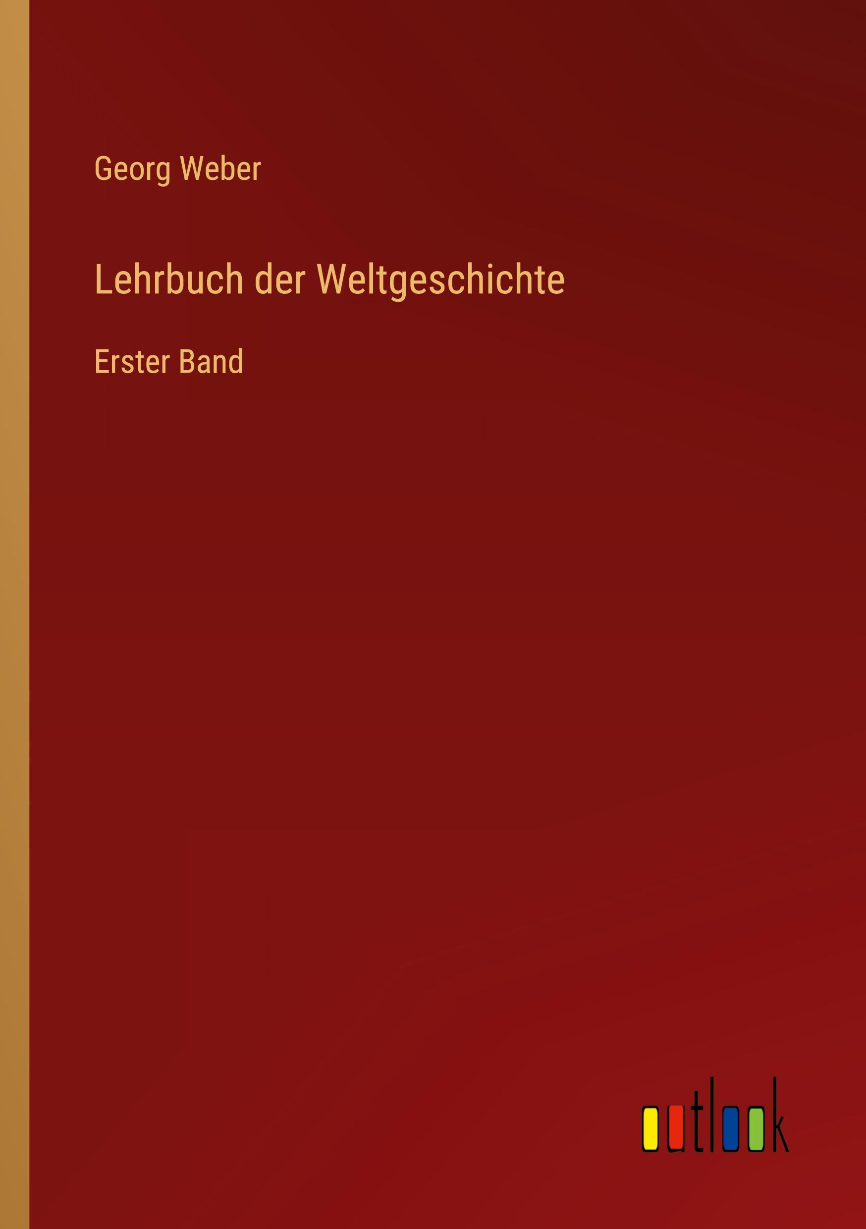 Vorderes Coverbild Lehrbuch der Weltgeschichte