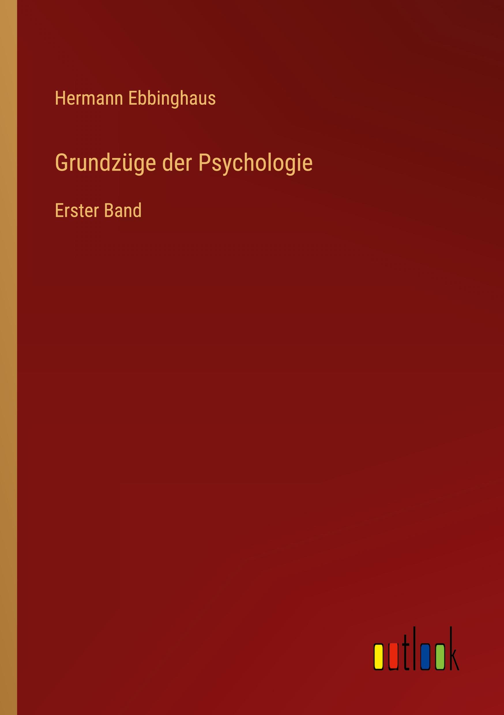 Vorderes Coverbild Grundzüge der Psychologie