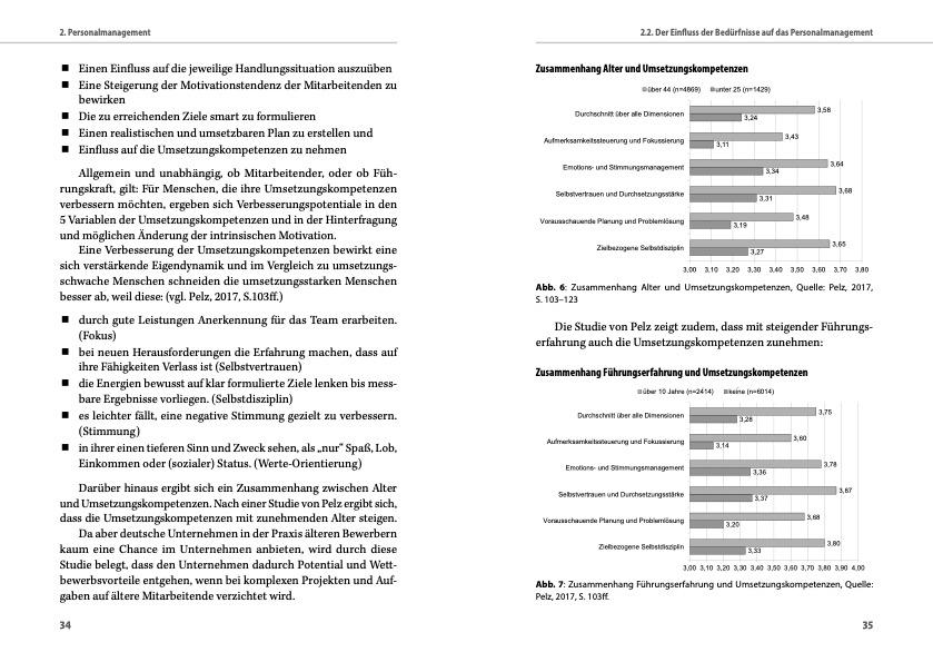 Beispielinhalt (Bild) Personalmanagement und Führung