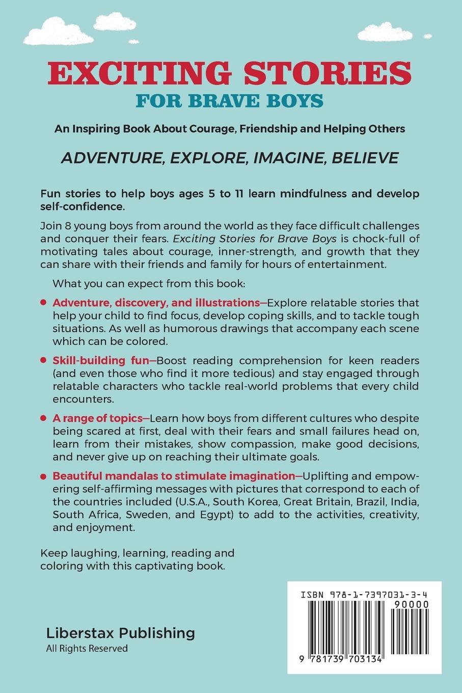 Rückseitencover Exciting Stories for Brave Boys