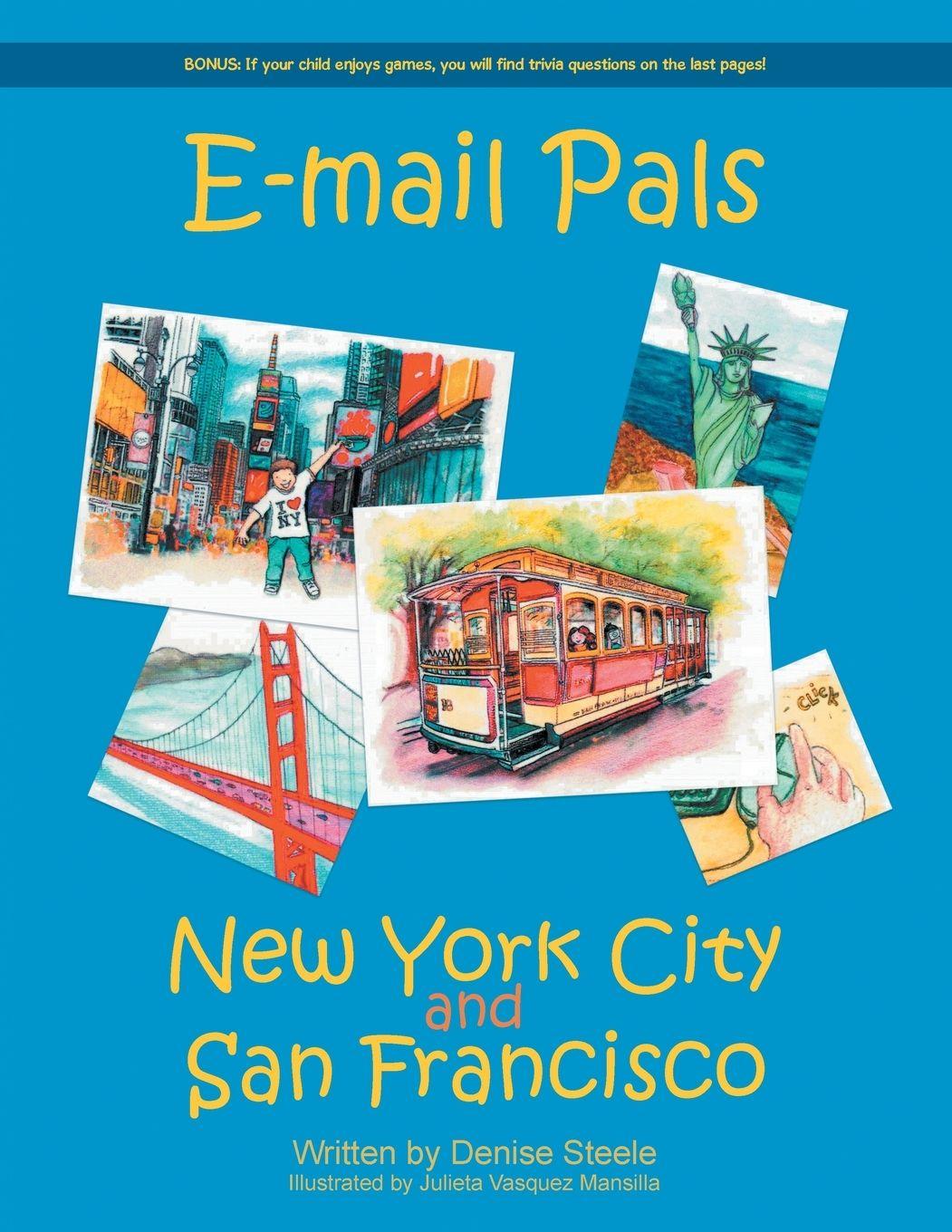 Vorderes Coverbild E-mail Pals New York City and San Francisco