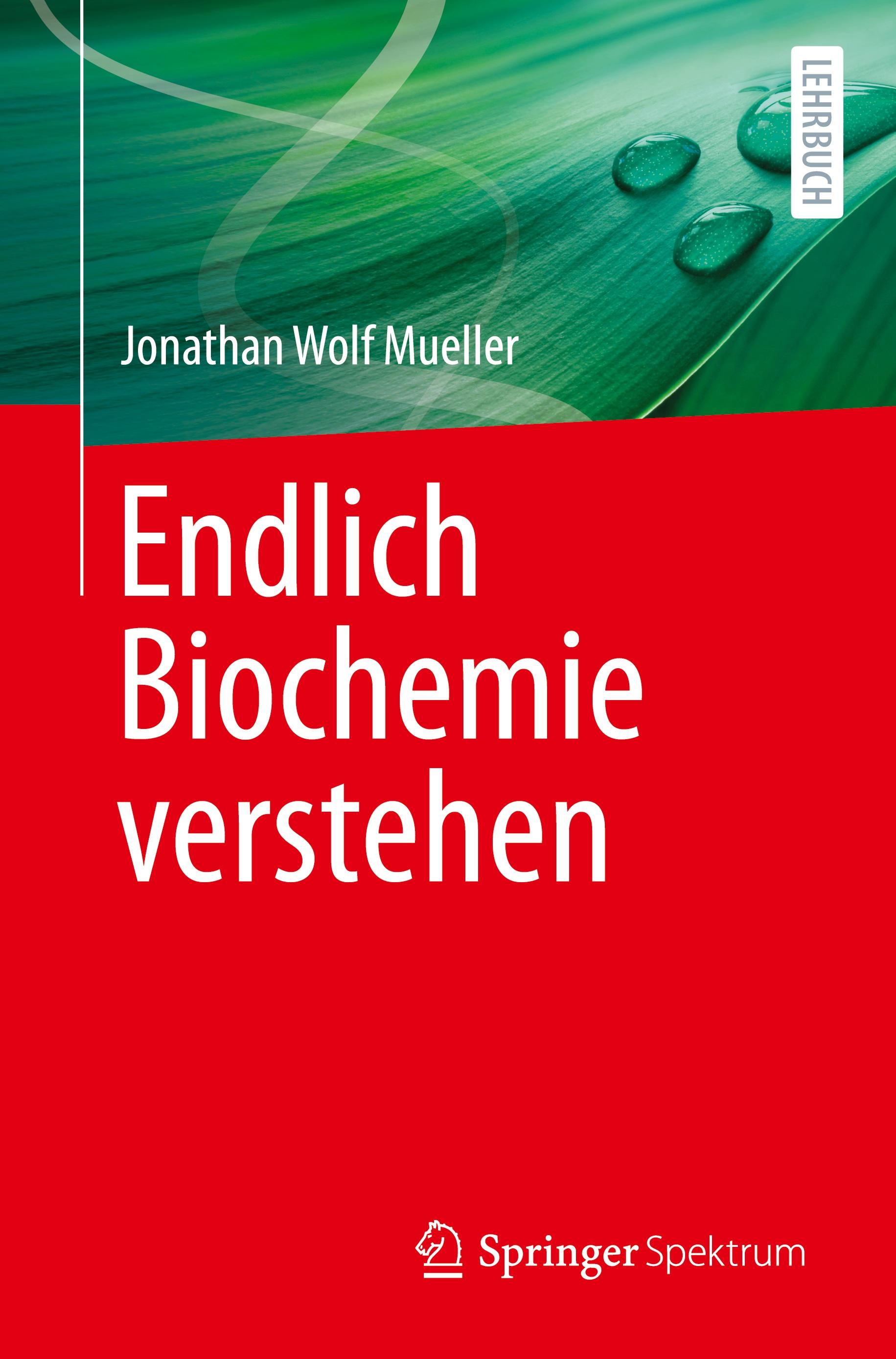 Vorderes Coverbild Endlich Biochemie verstehen