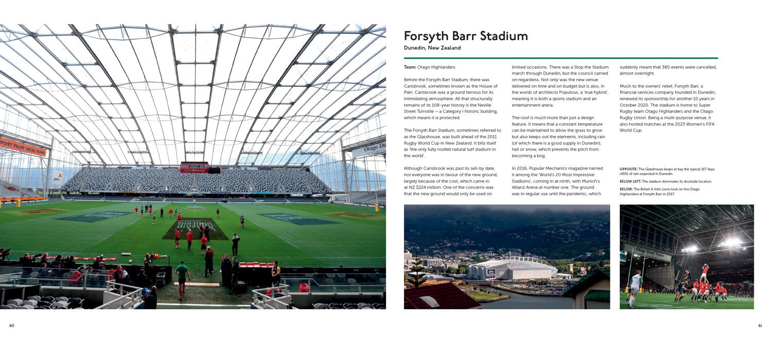 Beispielinhalt (Bild) Remarkable Rugby Grounds