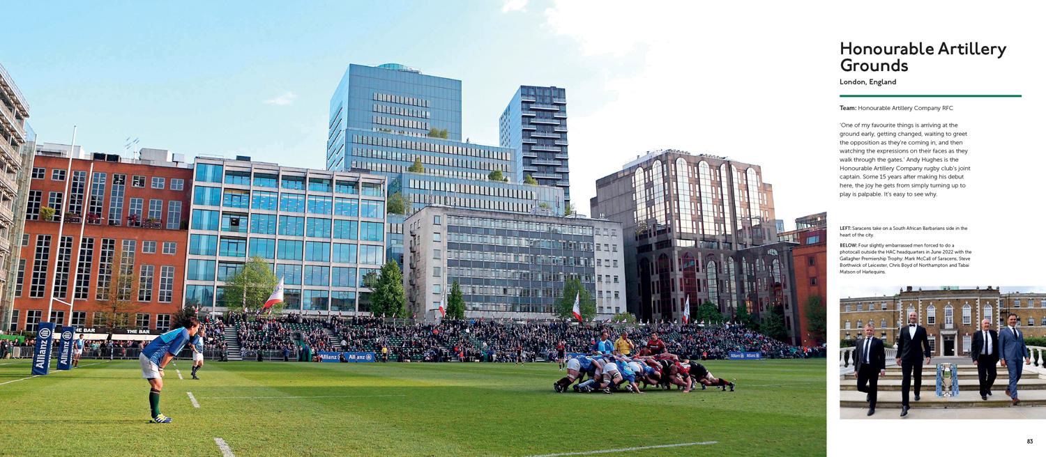 Beispielinhalt (Bild) Remarkable Rugby Grounds