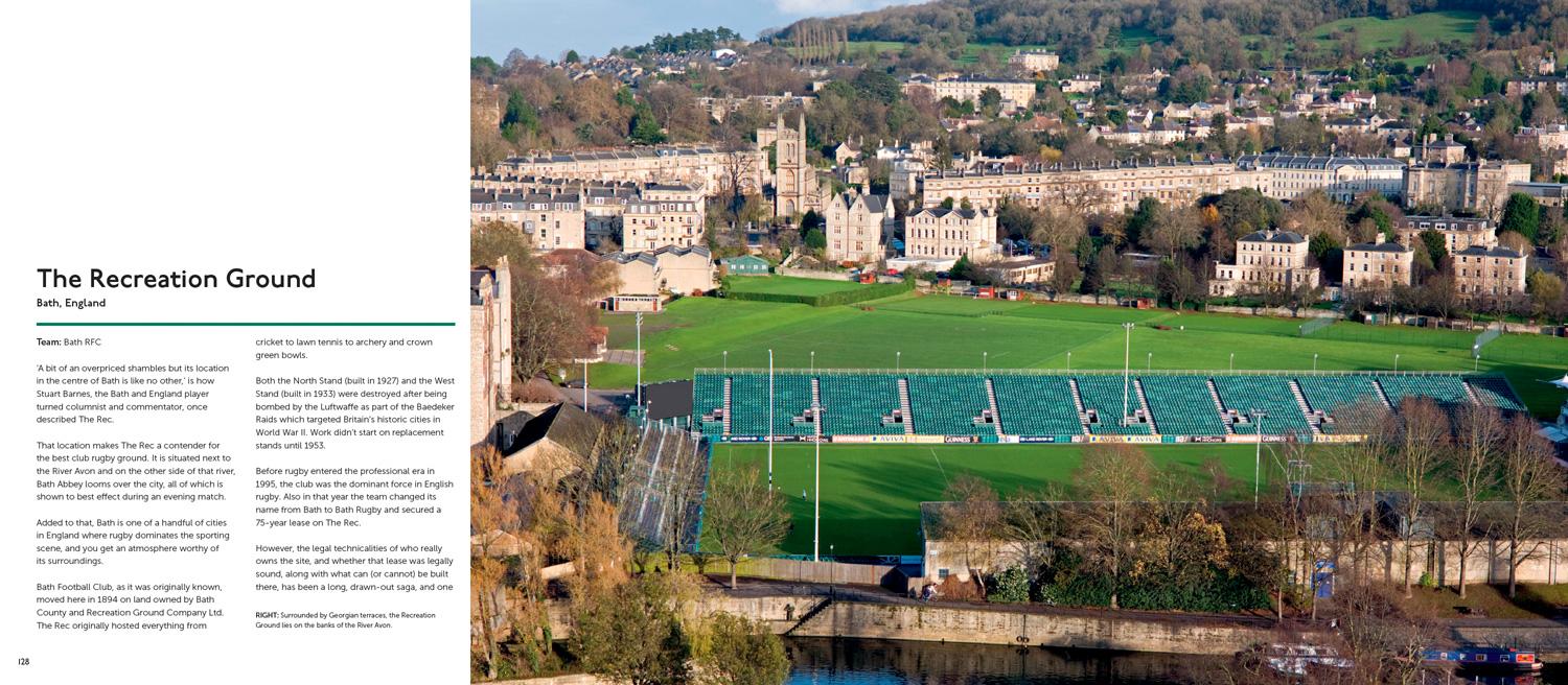 Beispielinhalt (Bild) Remarkable Rugby Grounds