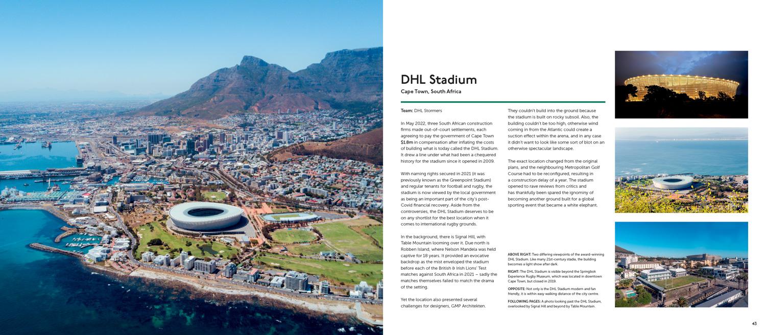 Beispielinhalt (Bild) Remarkable Rugby Grounds