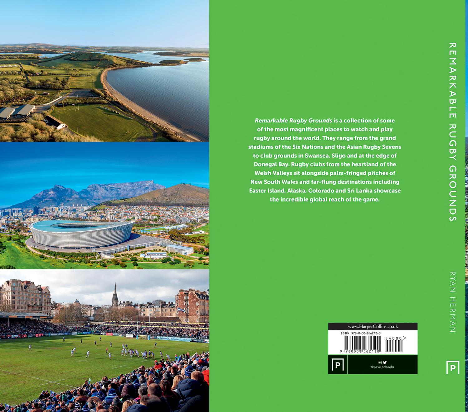 Rückseitencover Remarkable Rugby Grounds