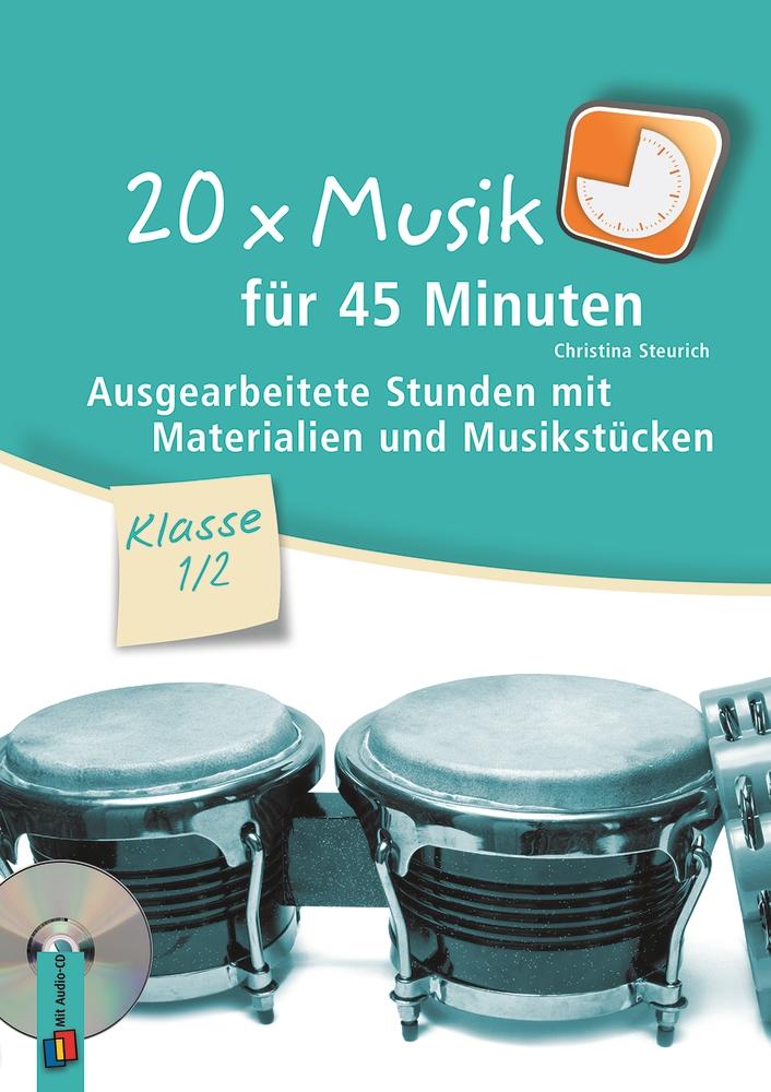 Vorderes Coverbild 20 x Musik für 45 Minuten - Klasse 1/2