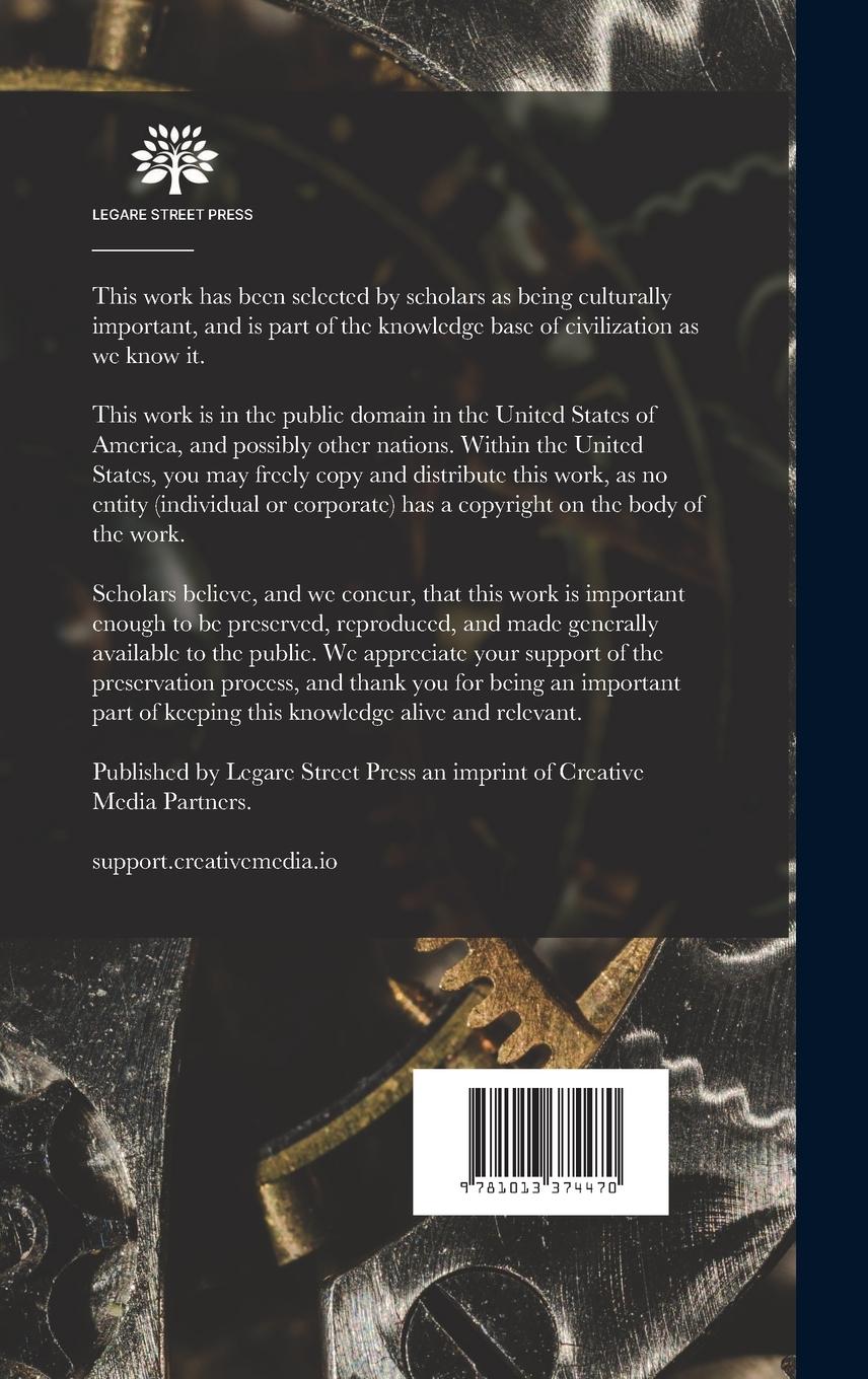 Rückseitencover Canadian Hand-book of Steam and Electricity [microform]