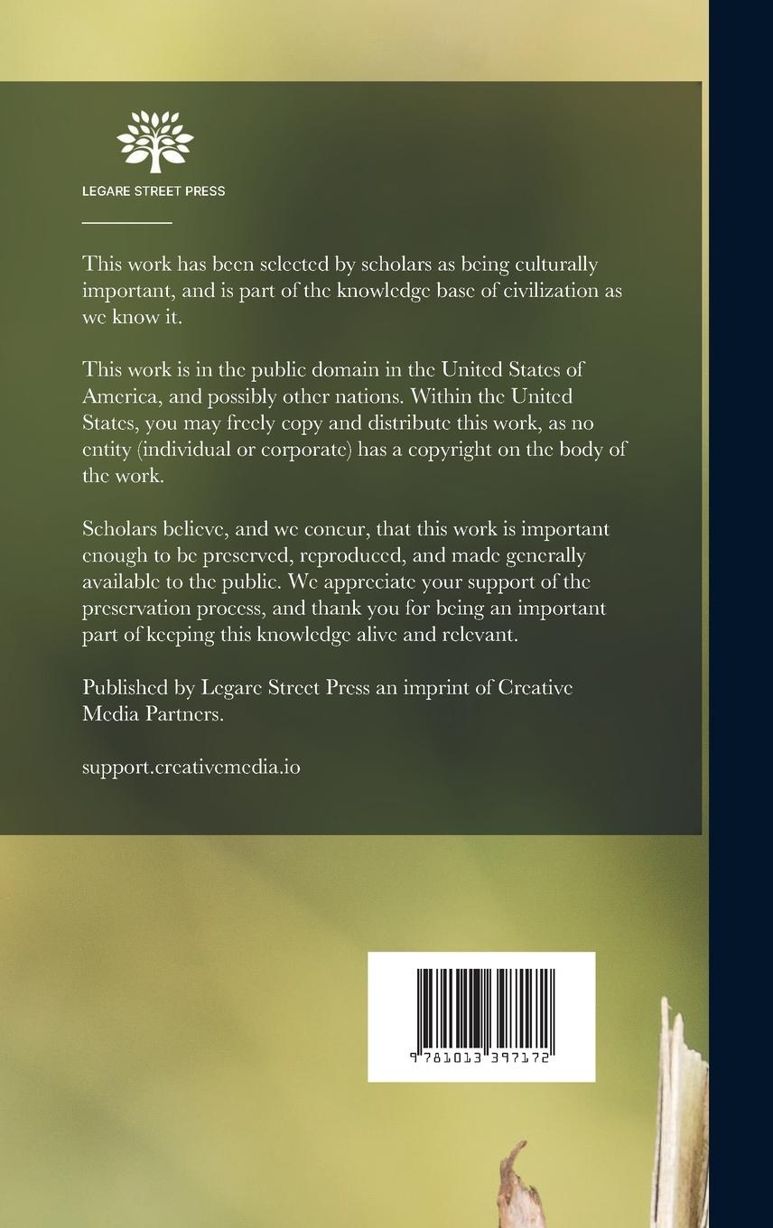 Rückseitencover [A Monograph of the Macropodidæ, or Family of Kangaroos]