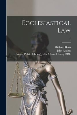 Vorderes Coverbild Ecclesiastical Law; 1