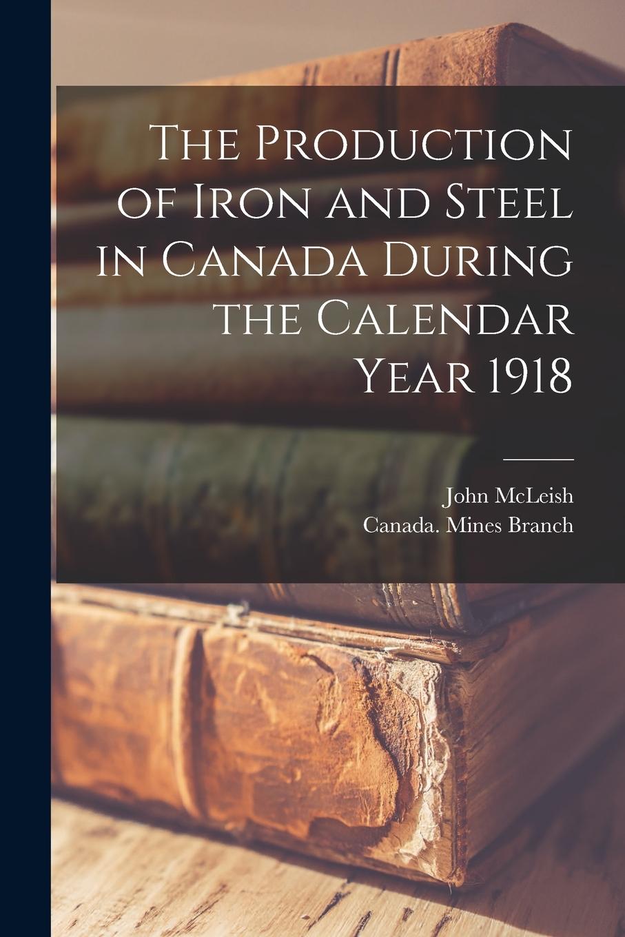 Vorderes Coverbild The Production of Iron and Steel in Canada During the Calendar Year 1918 [microform]