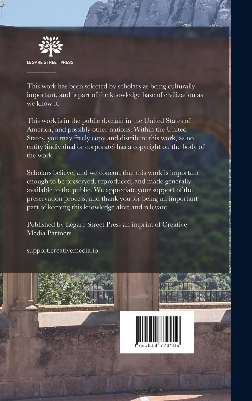 Rückseitencover History of the Reign of Ferdinand and Isabella, the Catholic; I