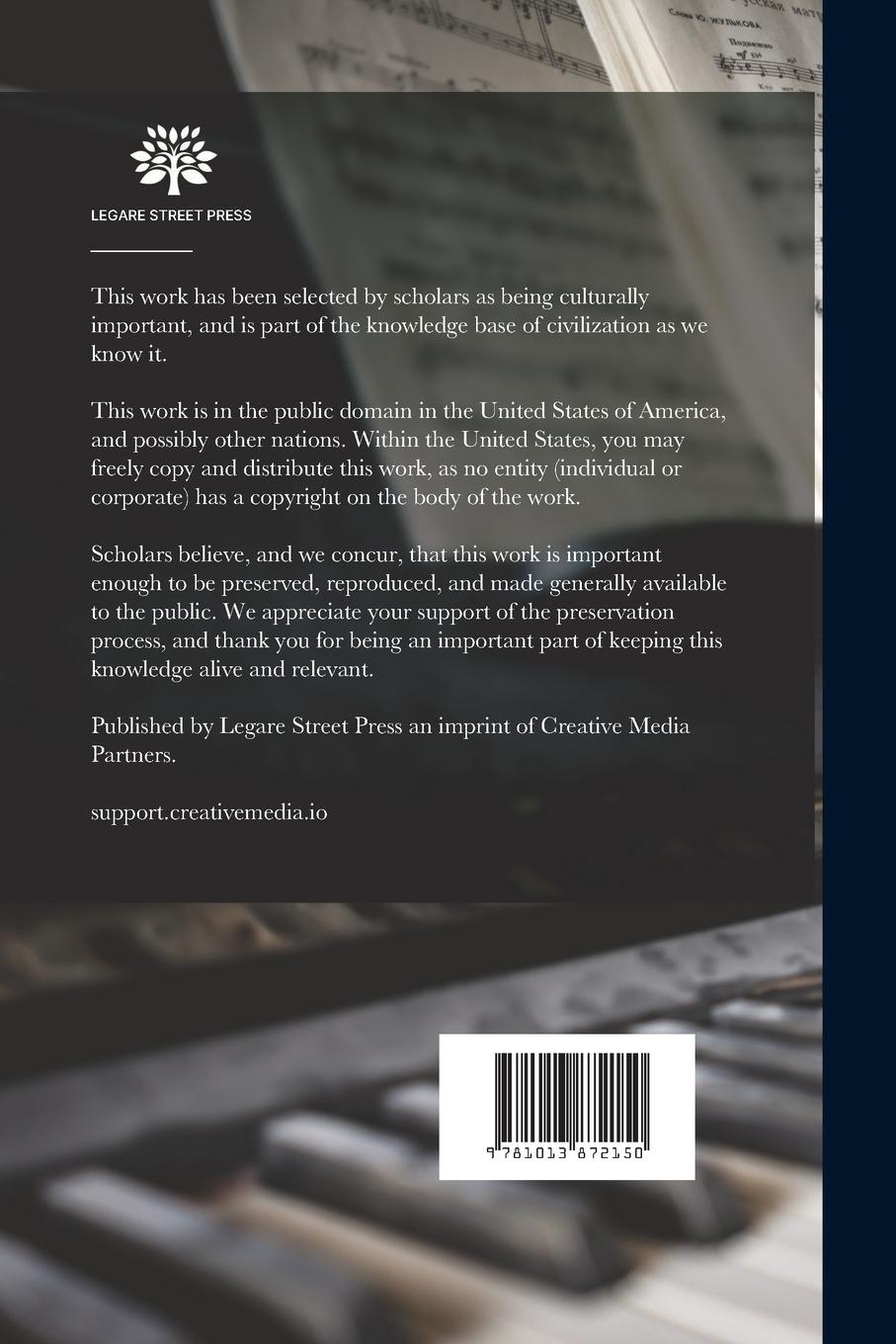 Rückseitencover Parochial Music Corrected: Containing Remarks on the Performance of Psalmody in Country Churches, and on the Ridiculous and Profane Manner of Sin