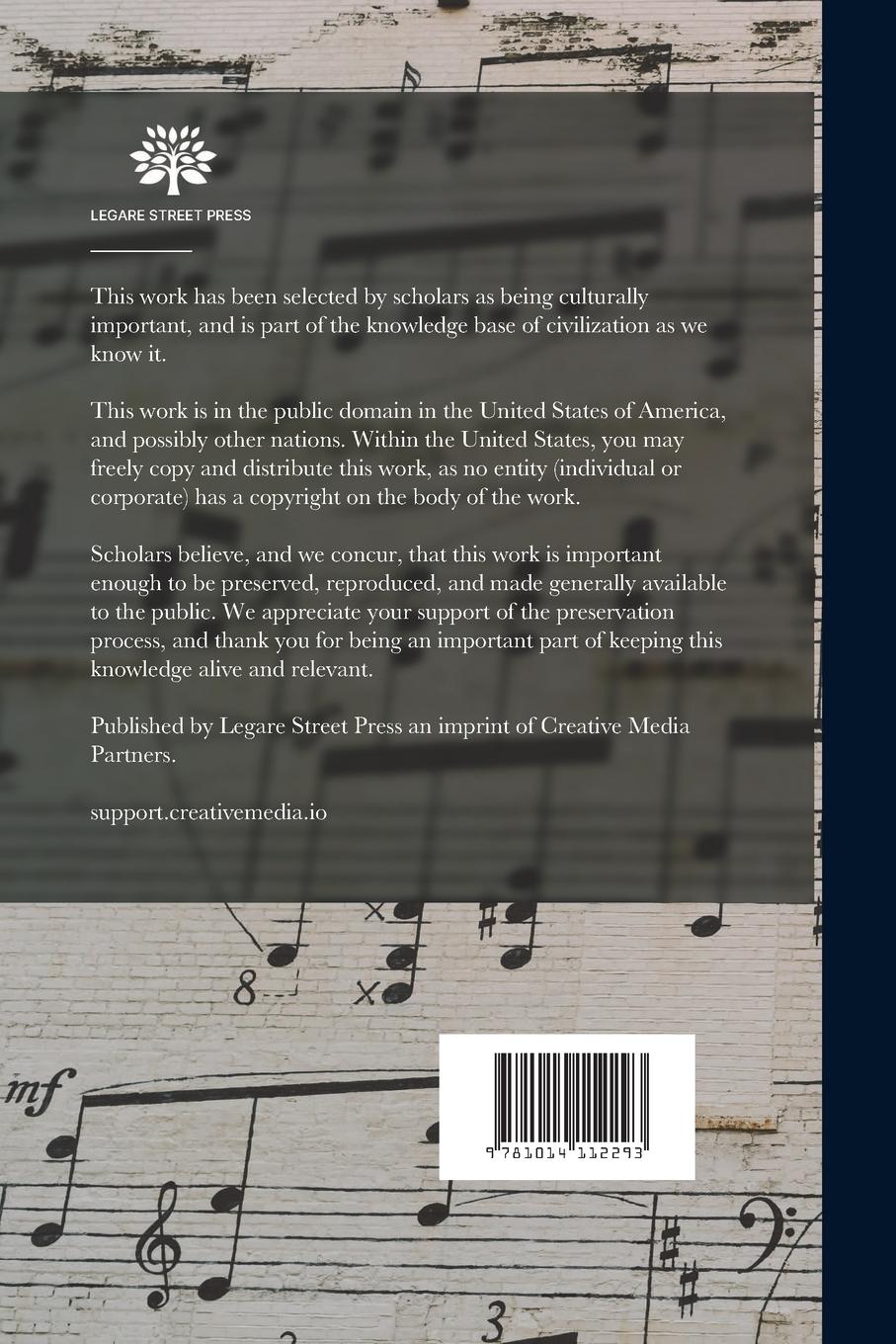 Rückseitencover The Christian Harmony [printed Music]: Containing a Choice Collection of Hymn and Psalm Tunes, Odes and Anthems Selected From the Best Authors in Euro