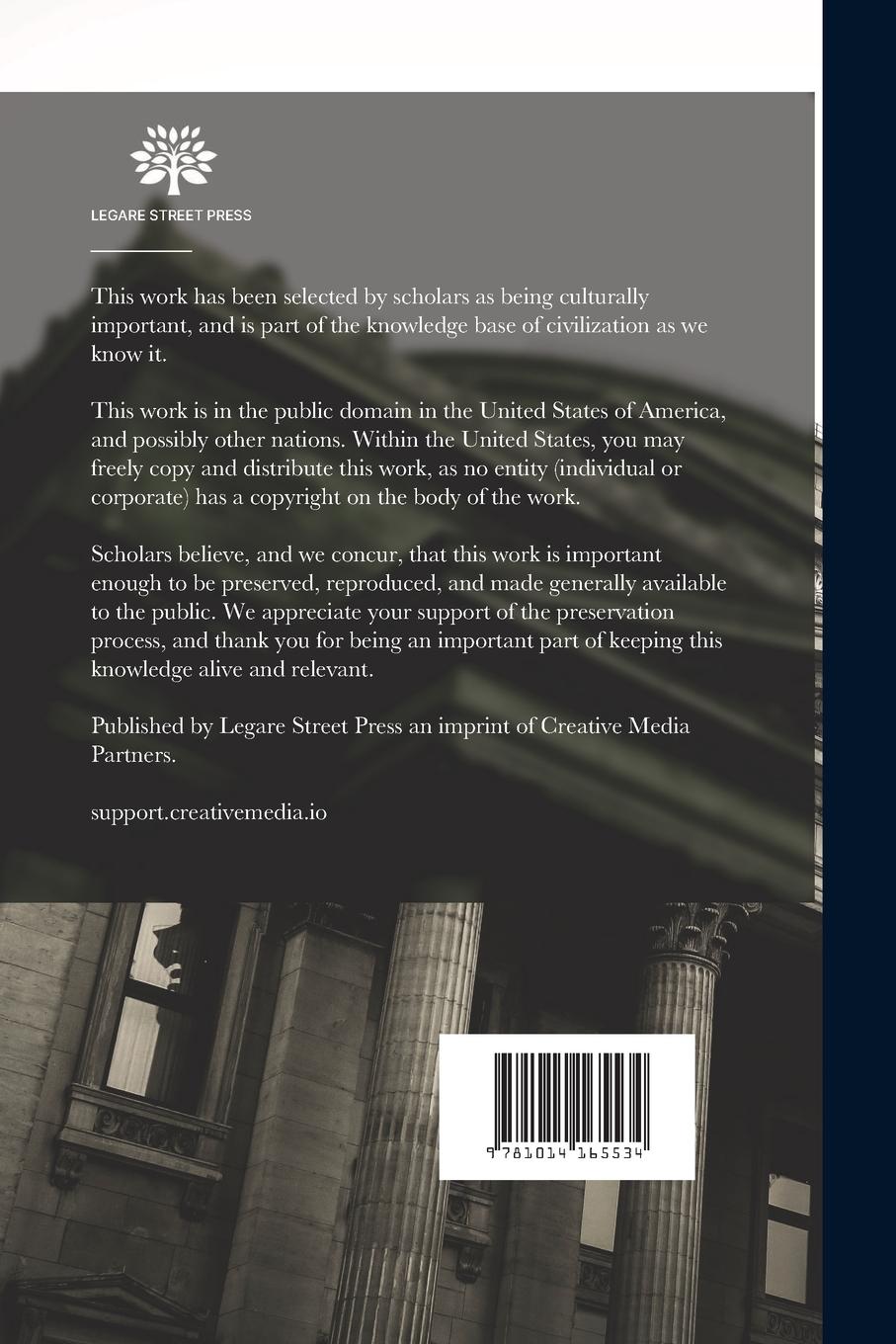 Rückseitencover Annual Report of the Registrar-General of Births, Deaths and Marriages in England; v.16