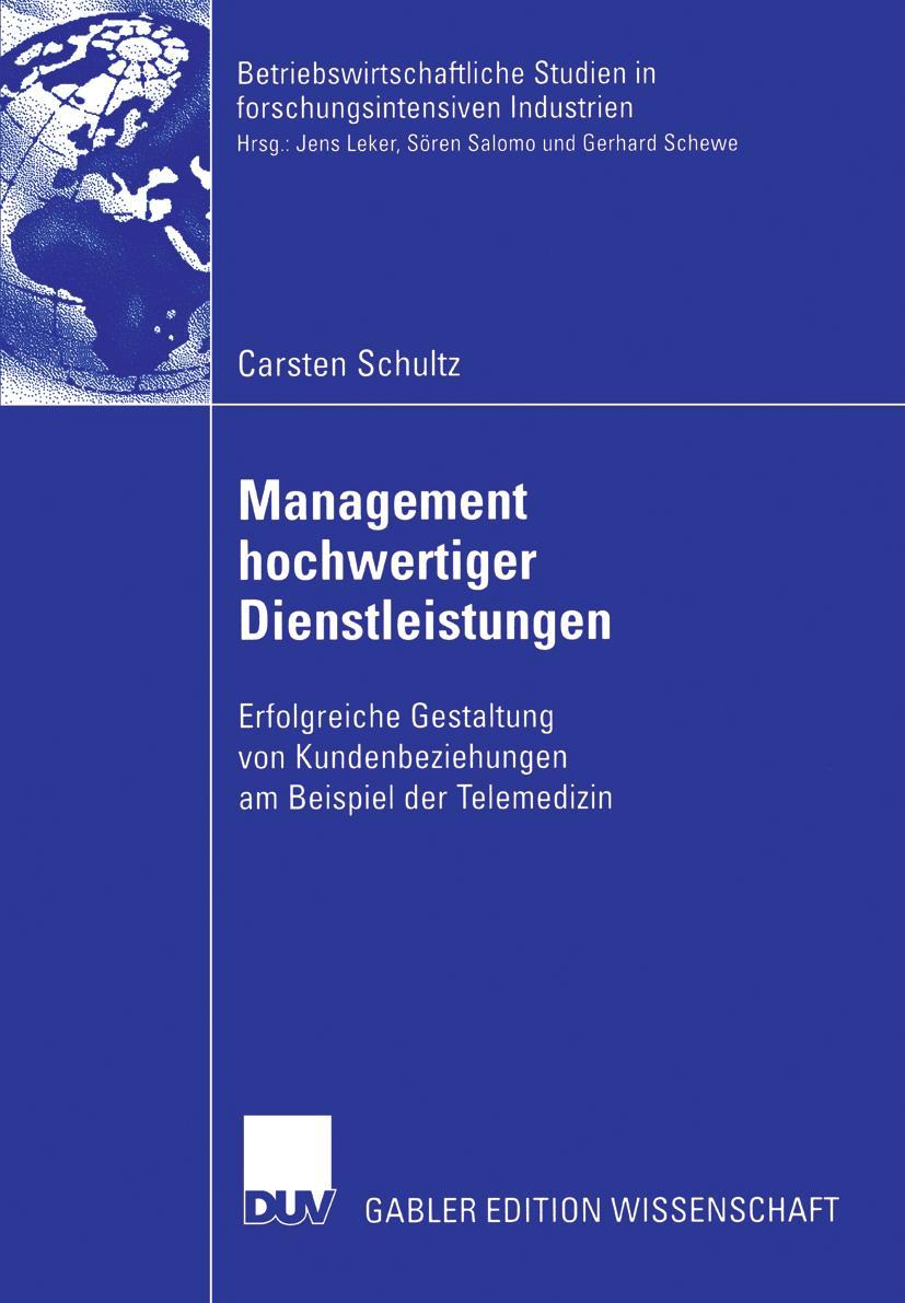 Vorderes Coverbild Management hochwertiger Dienstleistungen