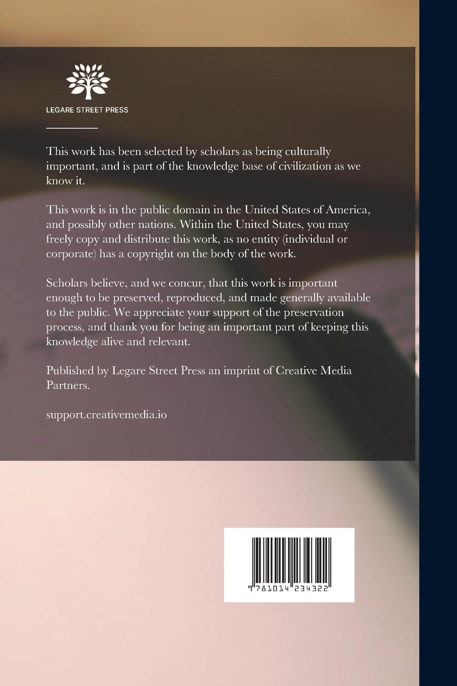 Rückseitencover The Survey of Western Palestine. Special Papers on Topography, Archaeology, Manners and Customs, Etc.; v.3