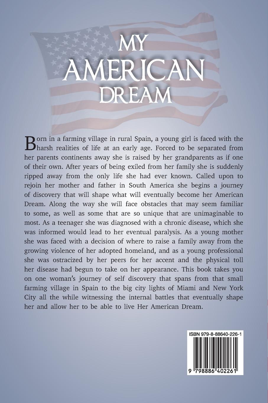 Rückseitencover My American Dream