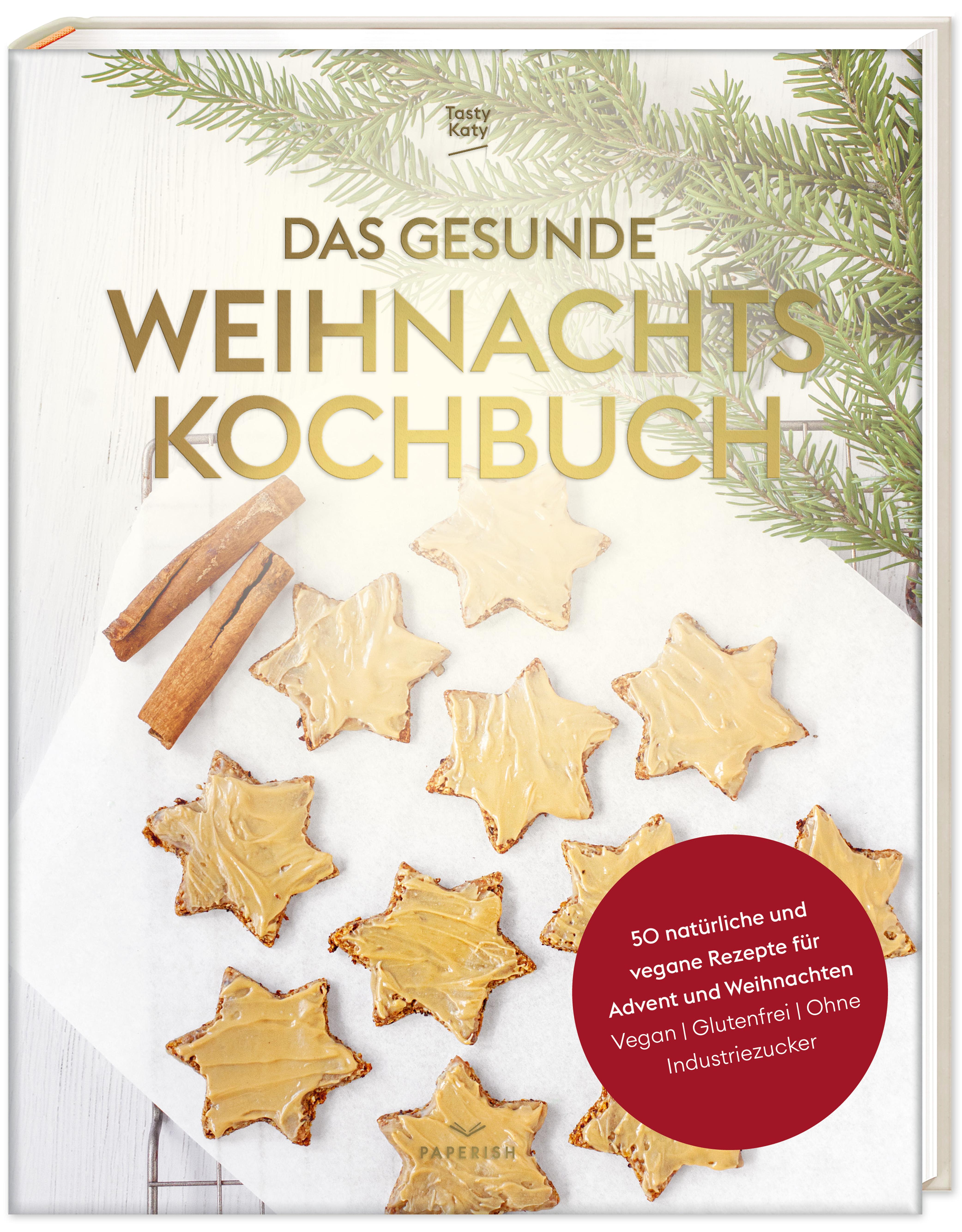 Vorderes Coverbild Das gesunde Weihnachtskochbuch
