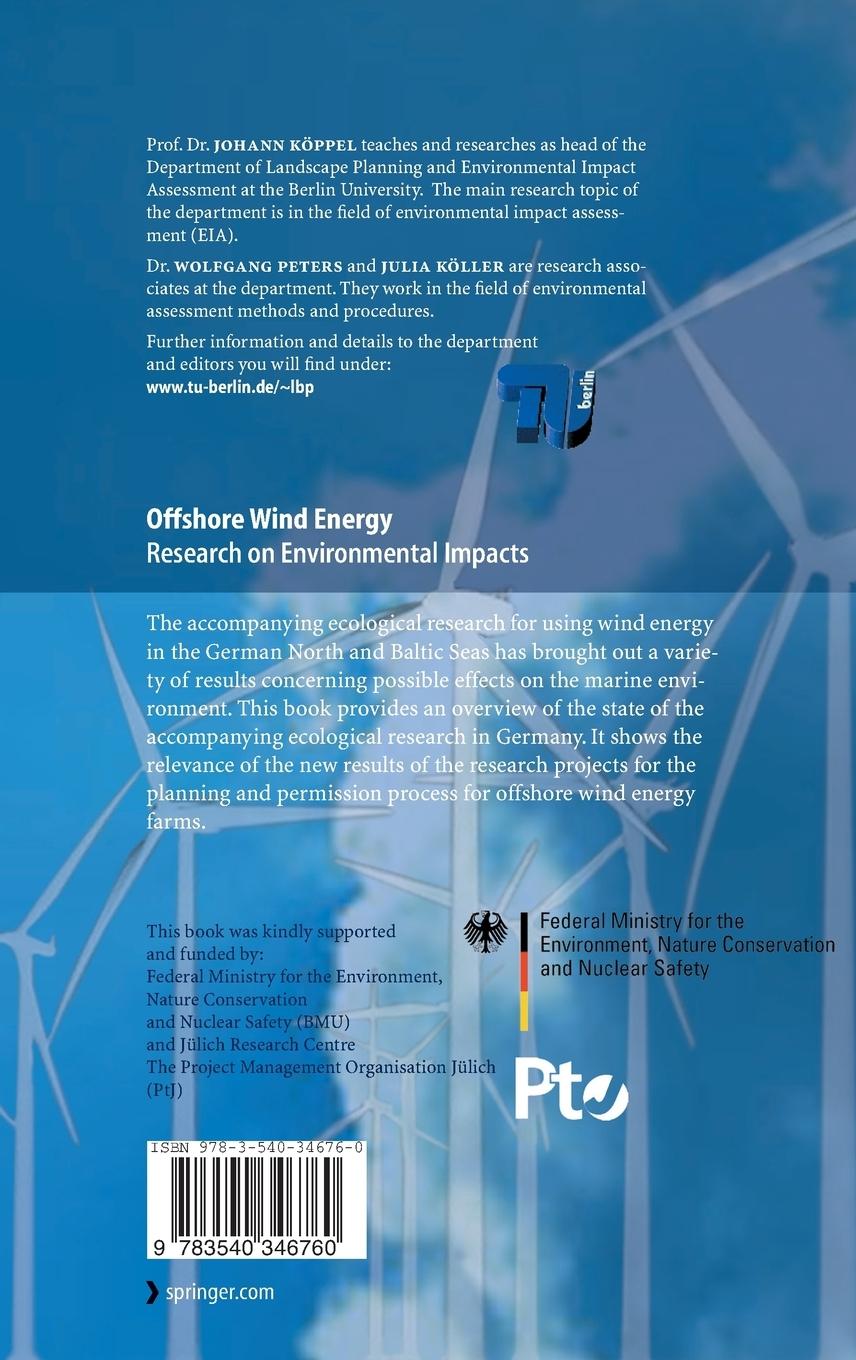 Rückseitencover Offshore Wind Energy