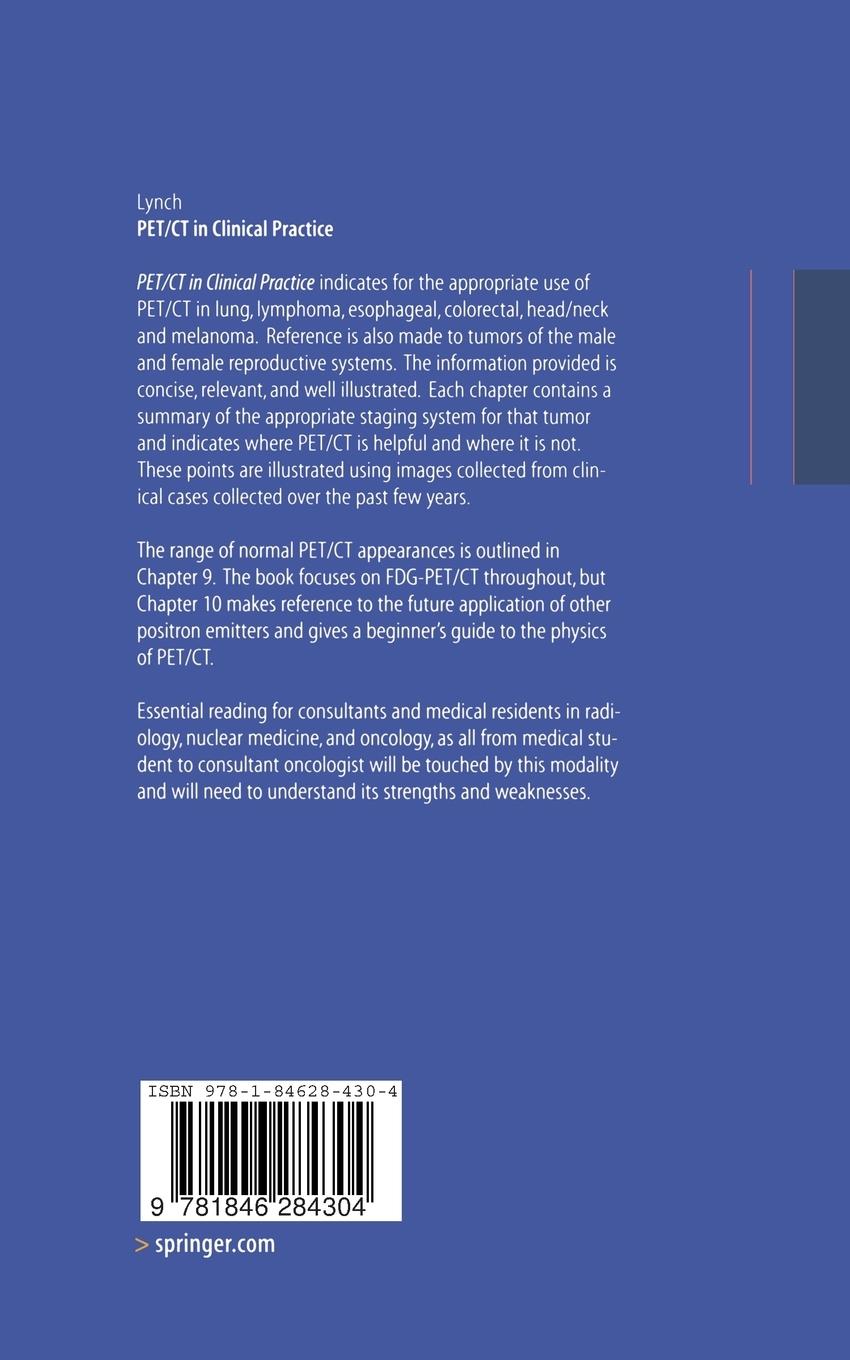 Rückseitencover PET/CT in Clinical Practice