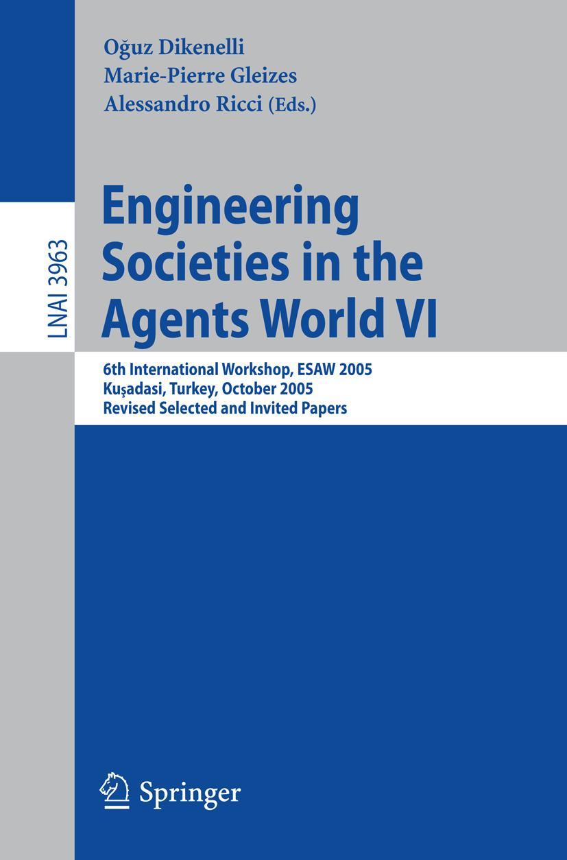 Vorderes Coverbild Engineering Societies in the Agents World VI