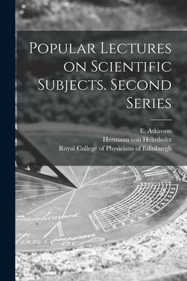 Vorderes Coverbild Popular Lectures on Scientific Subjects. Second Series