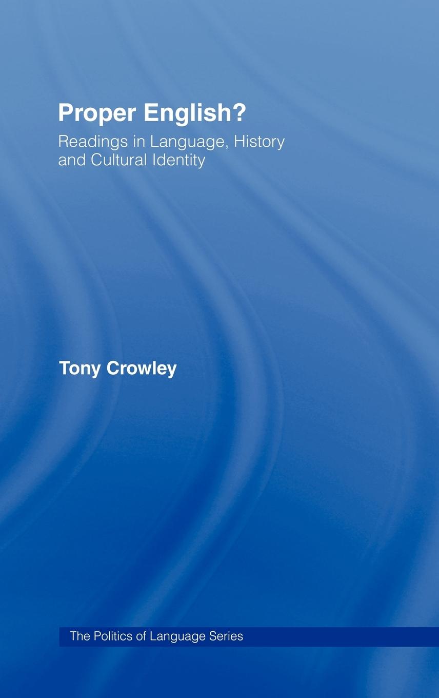 Vorderes Coverbild Proper English