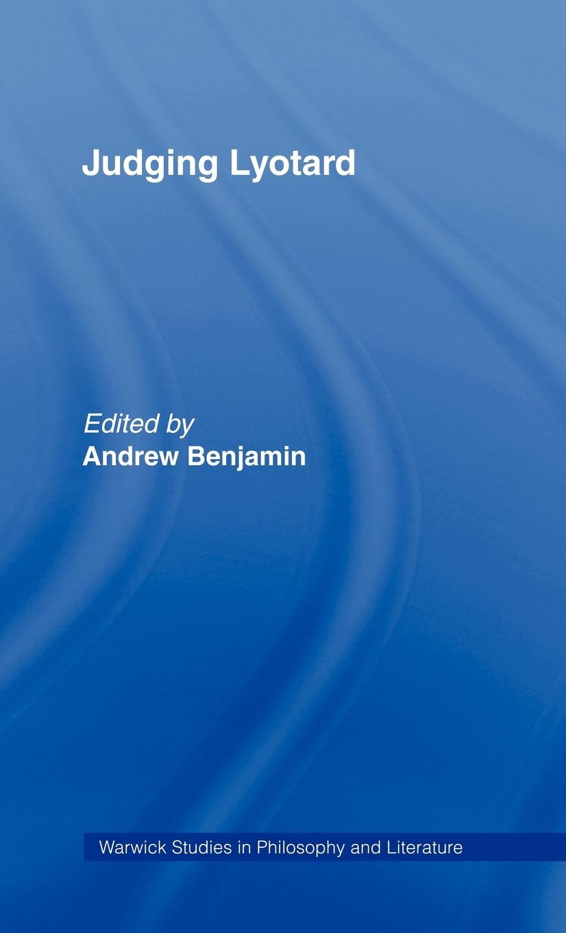 Vorderes Coverbild Judging Lyotard