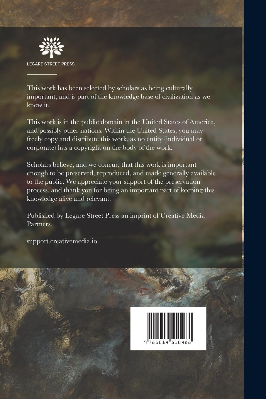 Rückseitencover Catalogue of a Collection of Pictures, Drawings, Cloisonné Enamels, Decorative Furniture and Other Works of Art: Burlington Fine Arts Club