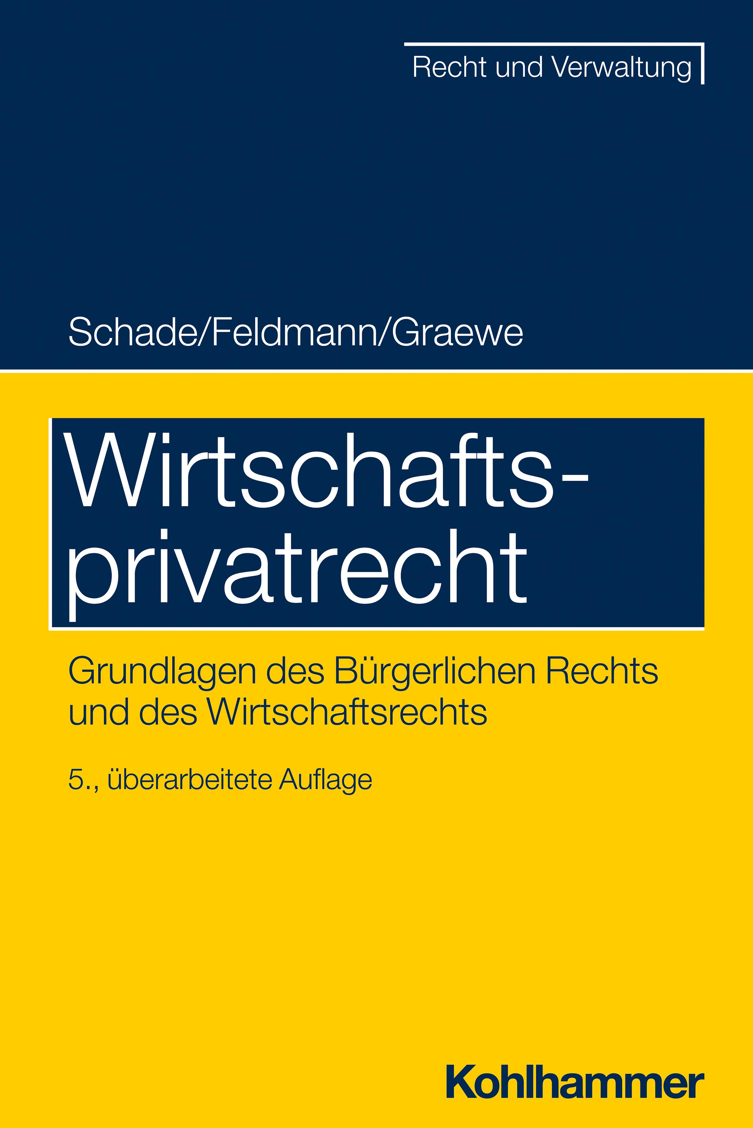 Vorderes Coverbild Wirtschaftsprivatrecht