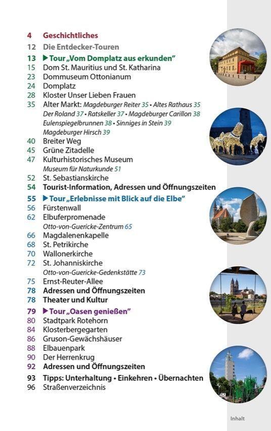 Beispielinhalt (Bild) Magdeburg - Der Stadtführer