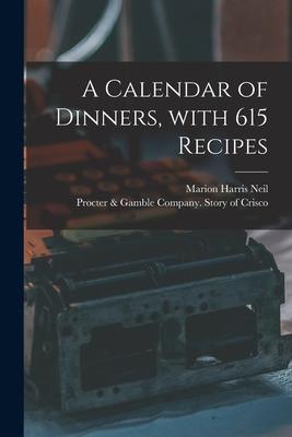 Vorderes Coverbild A Calendar of Dinners, With 615 Recipes