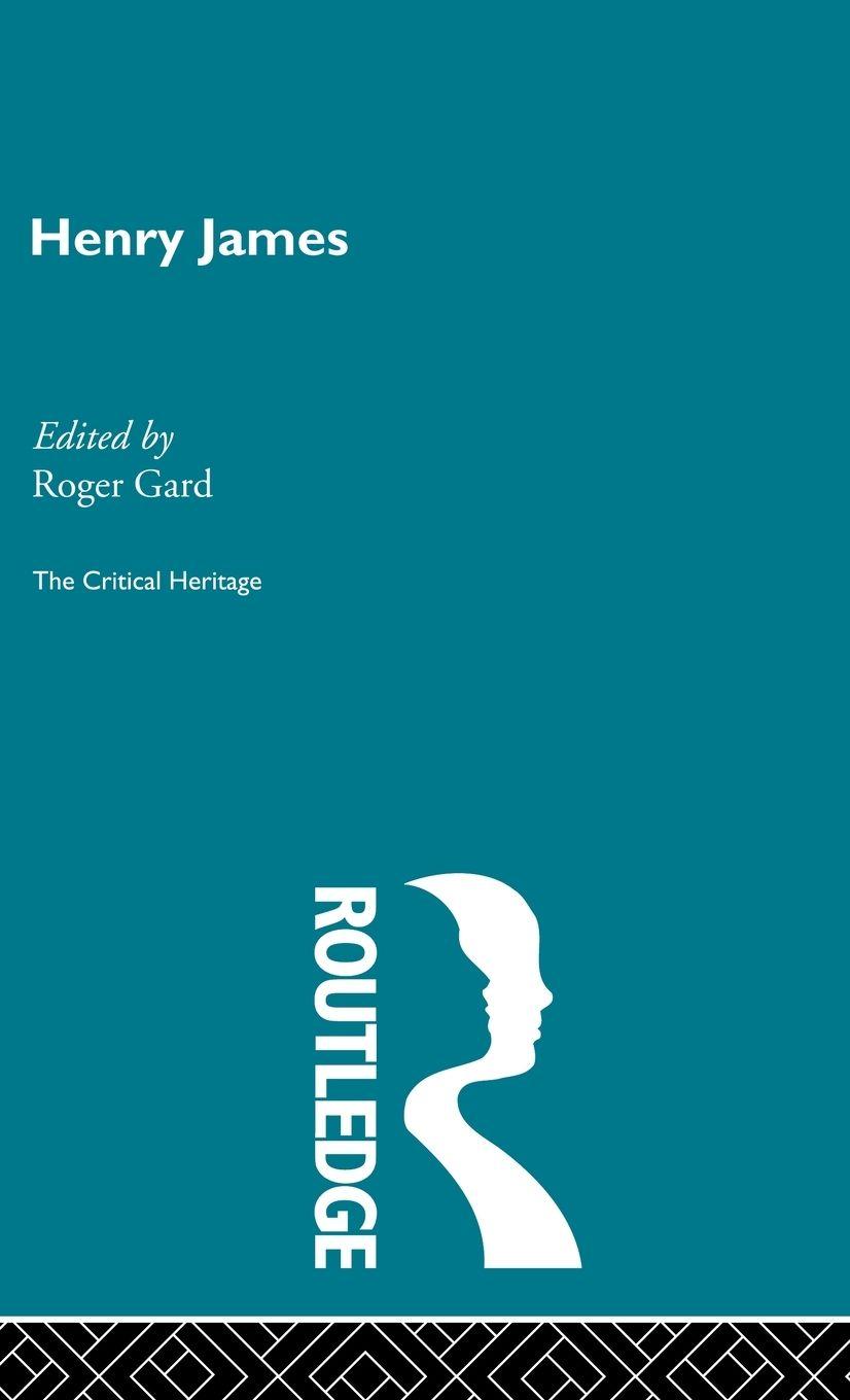 Vorderes Coverbild Henry James