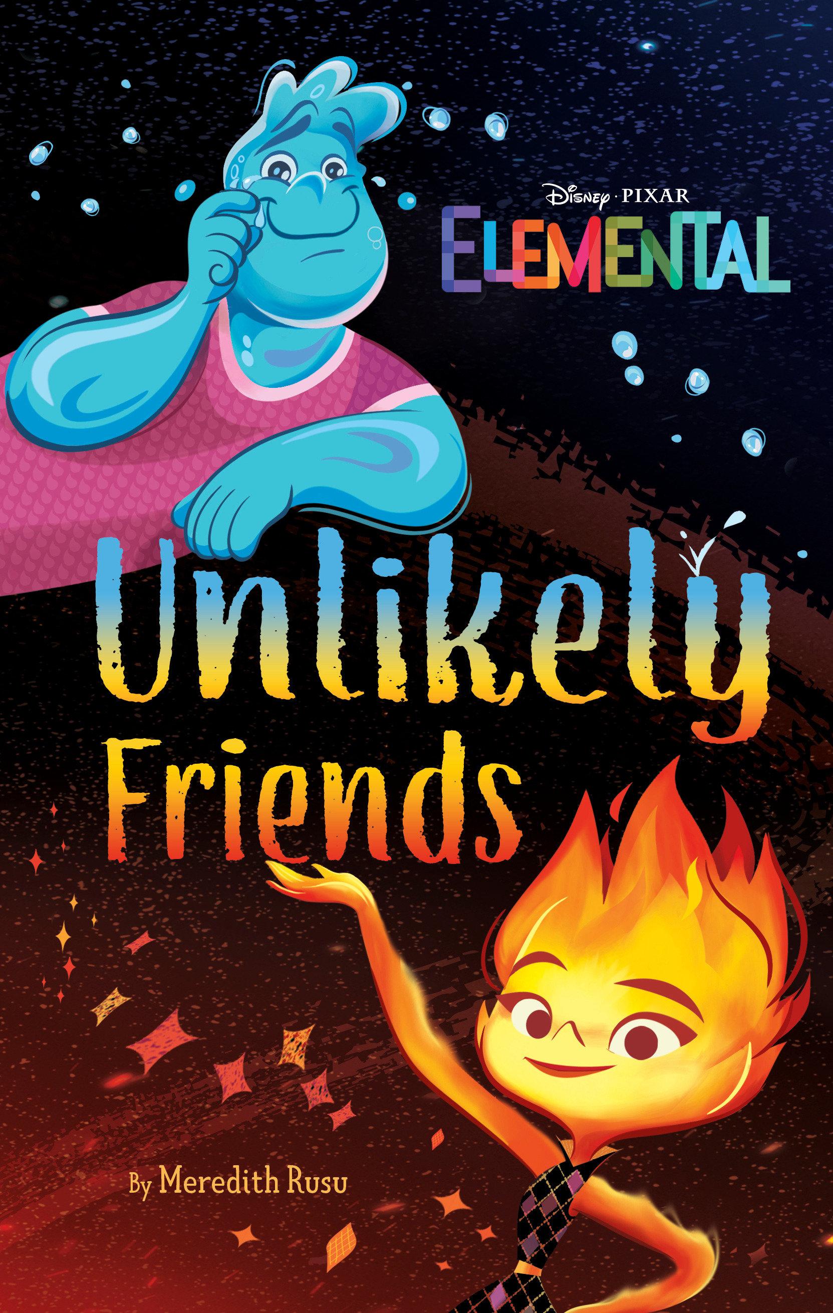 Vorderes Coverbild Disney/Pixar Elemental Unlikely Friends