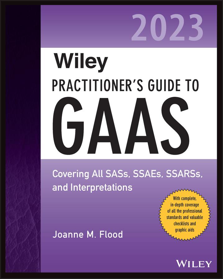 Vorderes Coverbild Wiley Practitioner's Guide to GAAS 2023