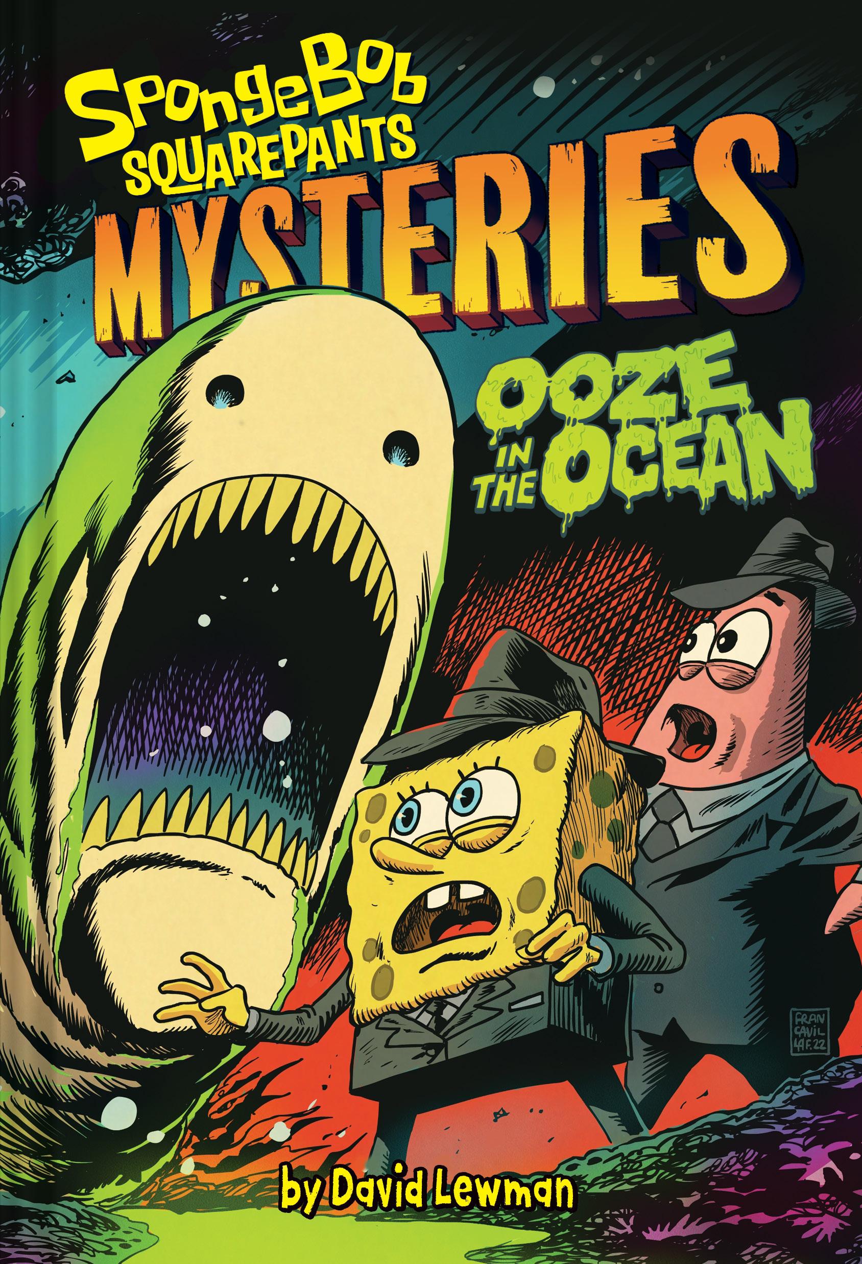 Vorderes Coverbild Ooze in the Ocean (Spongebob Squarepants Mysteries #2)