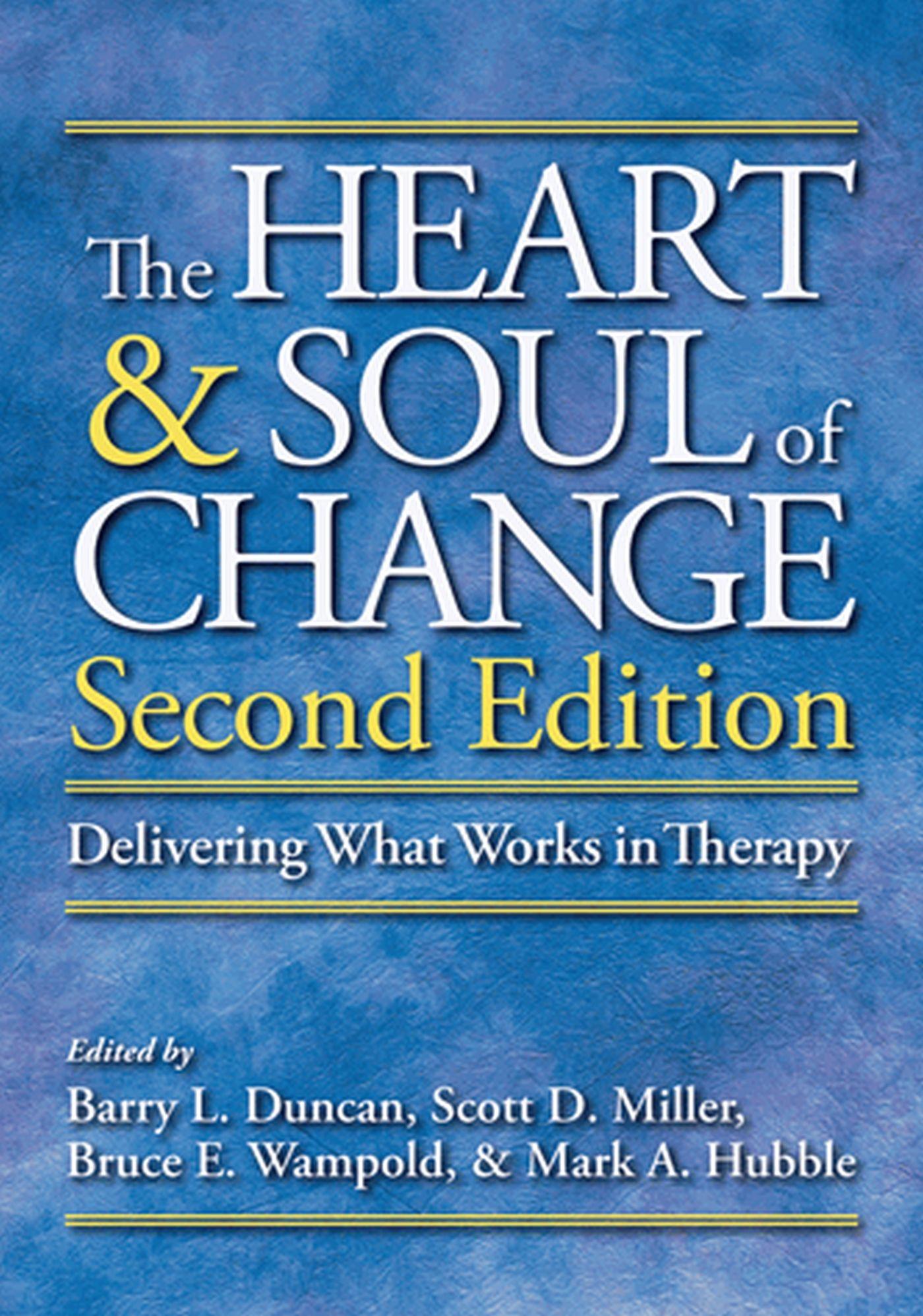 Vorderes Coverbild The Heart and Soul of Change
