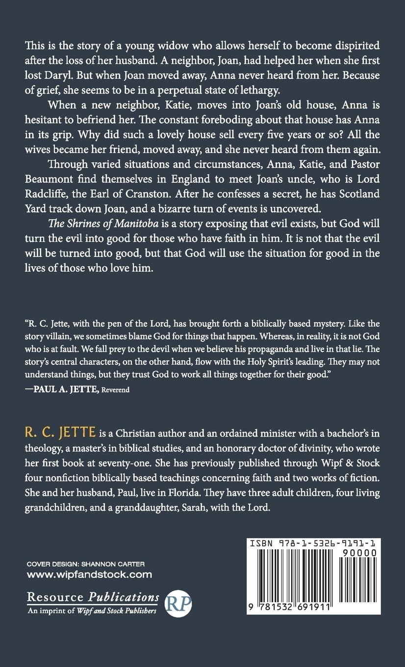 Rückseitencover The Shrines of Manitoba