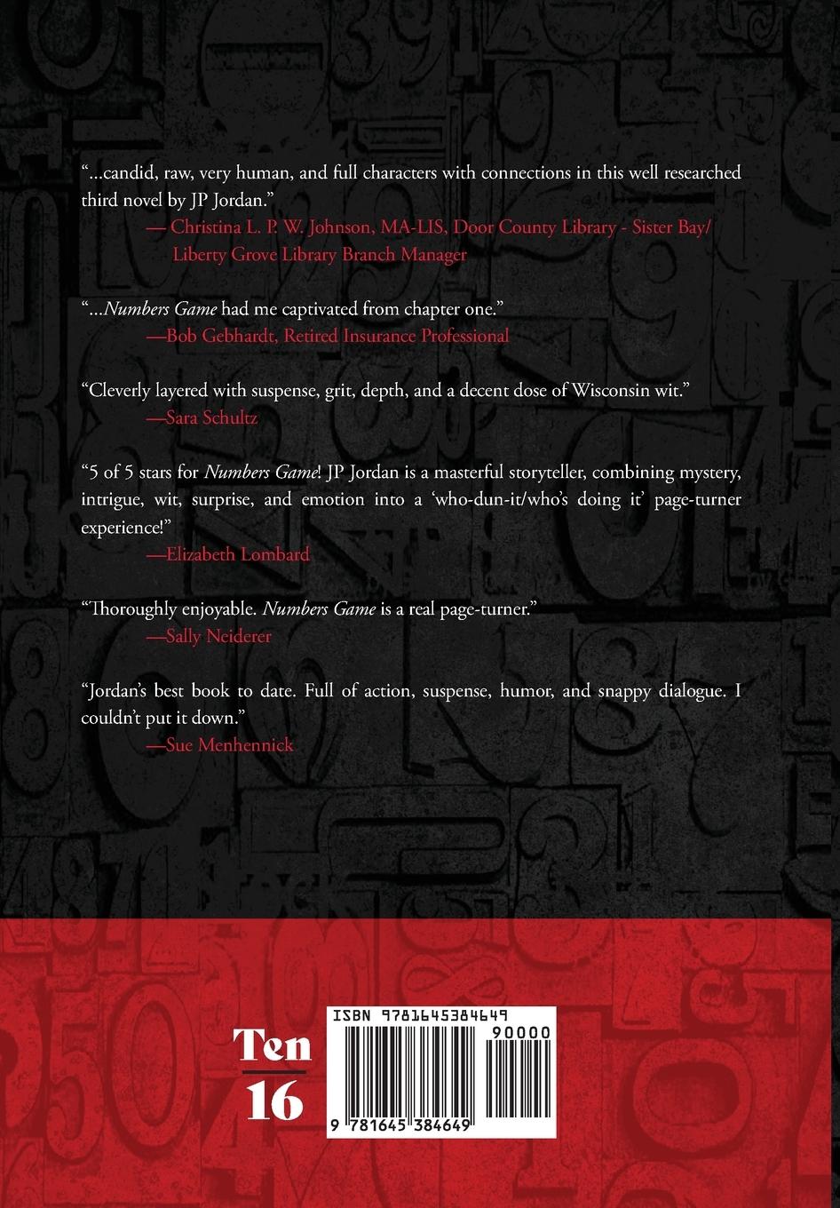 Rückseitencover Numbers Game