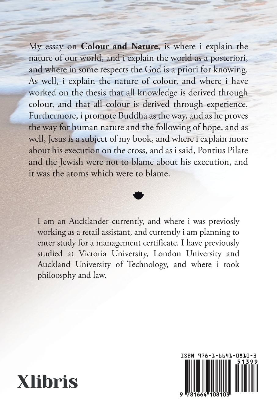 Rückseitencover An Essay on Colour and Nature