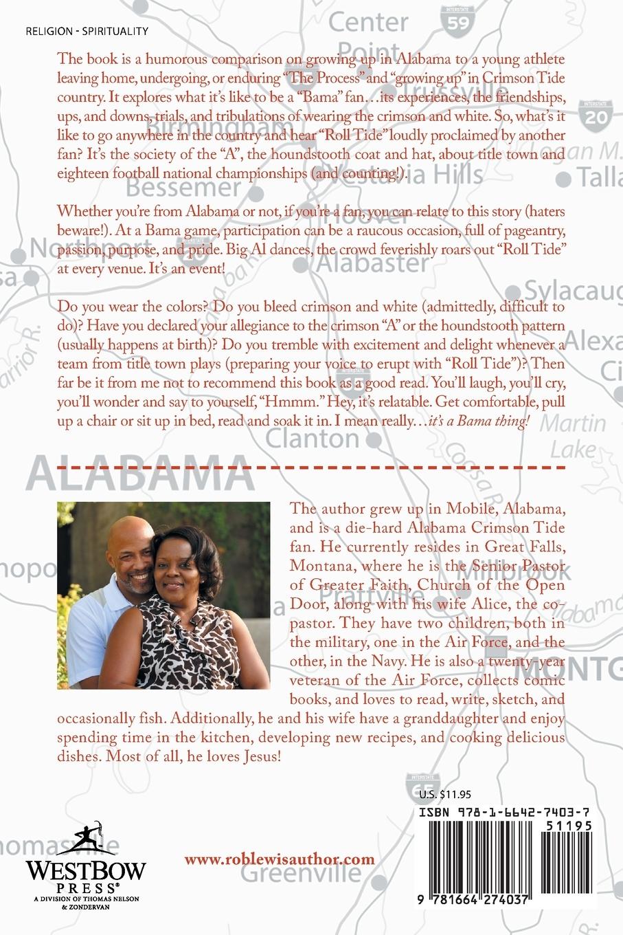 Rückseitencover It's a Bama Thing!