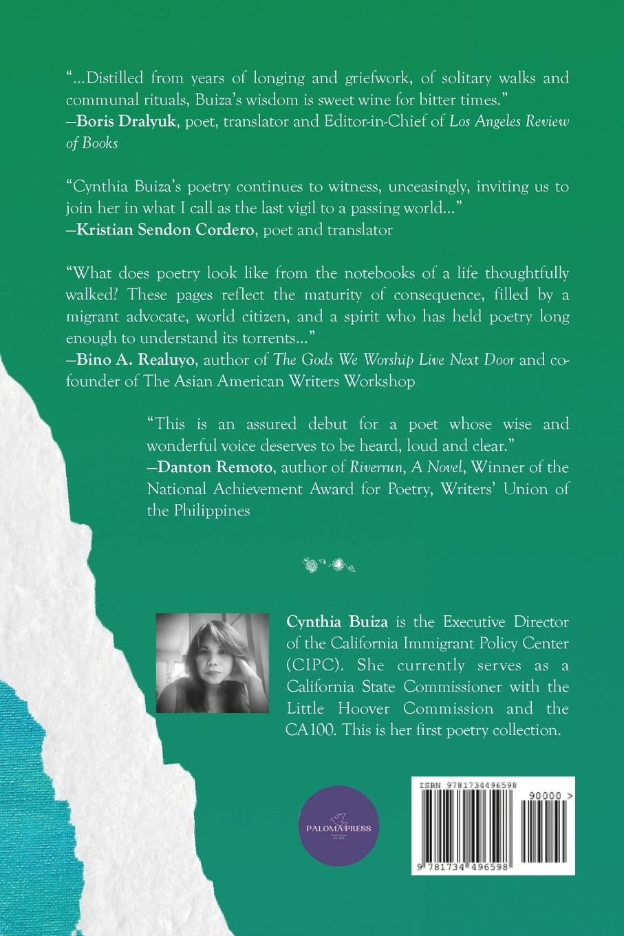 Rückseitencover The Future Is a Country I Do Not Live in