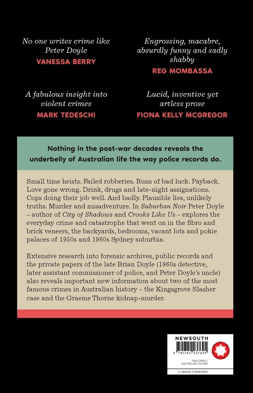 Rückseitencover Suburban Noir