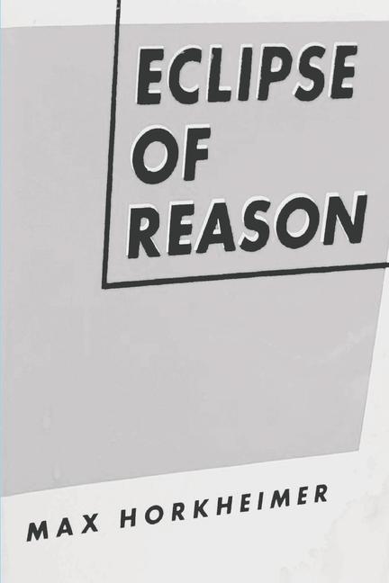 Vorderes Coverbild Eclipse of Reason