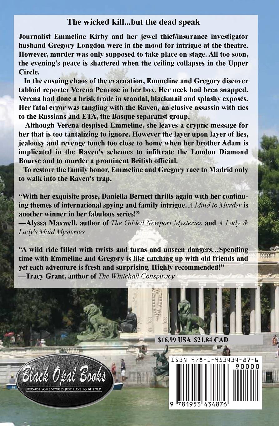 Rückseitencover A Mind to Murder