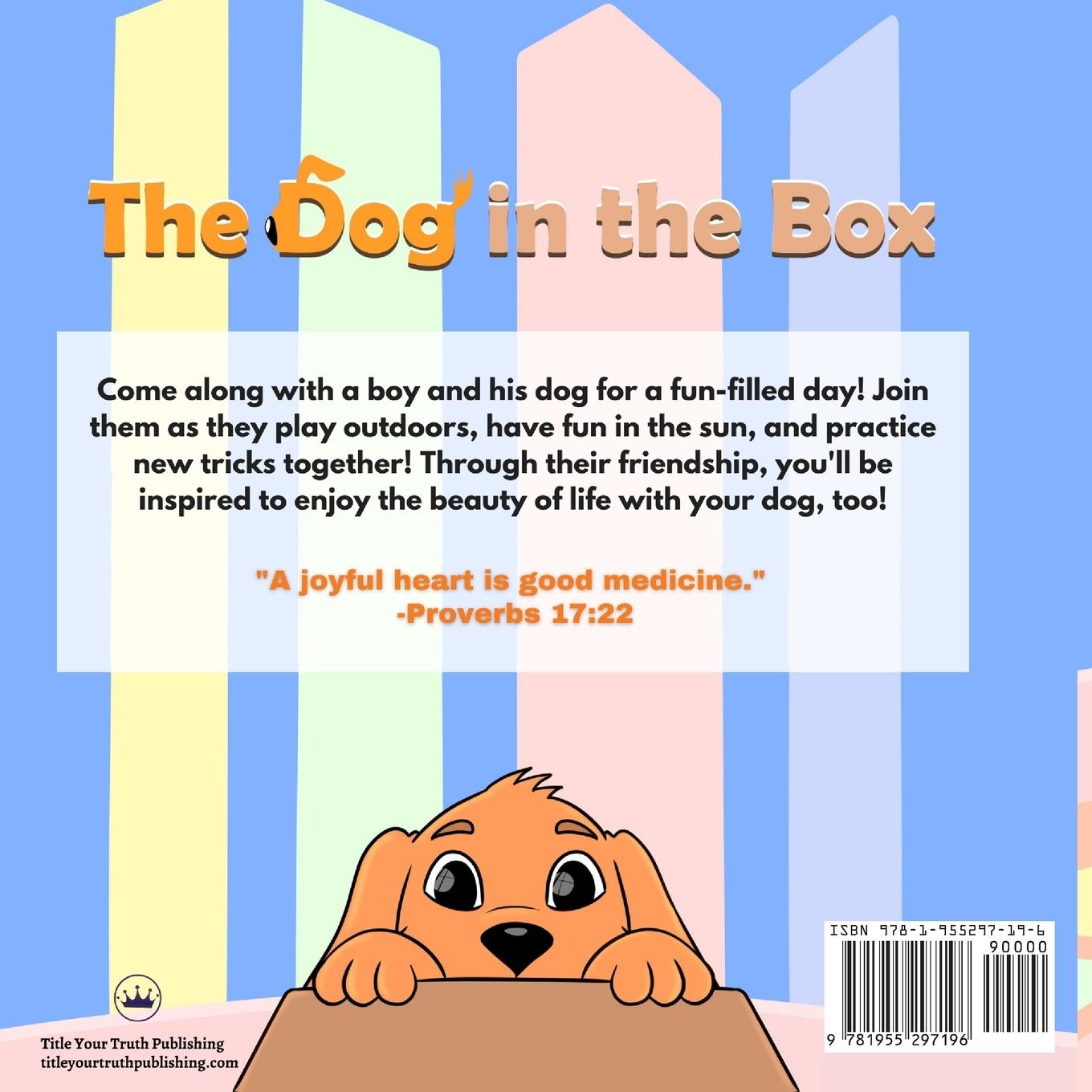 Rückseitencover The Dog in the Box