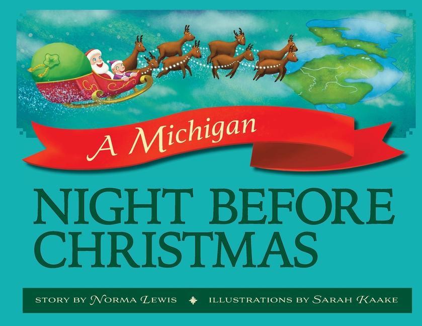 Vorderes Coverbild A Michigan Night Before Christmas