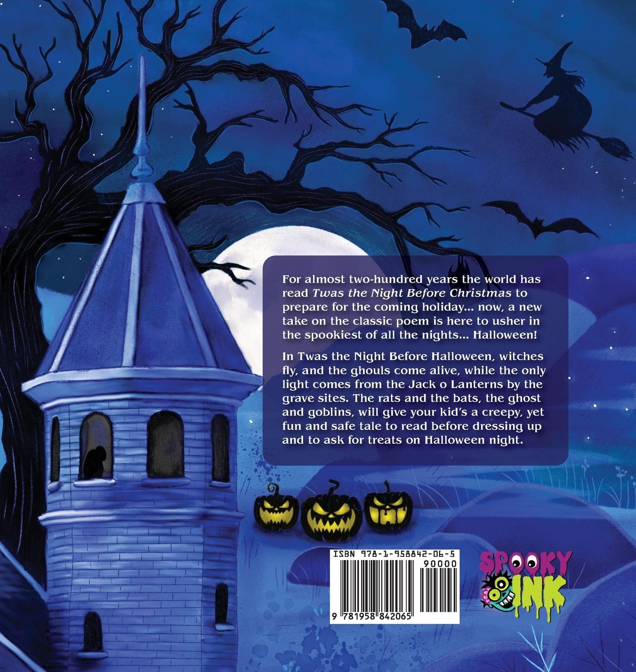 Rückseitencover Twas the Night Before Halloween